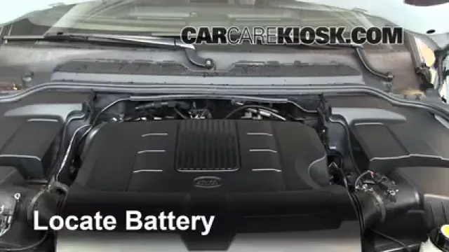 2011 Land Rover LR4 HSE 5.0L V8 Batterie Changement